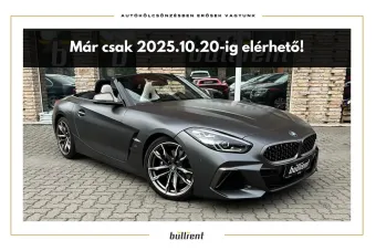 BMW Z4 M40i (automata) - 2026.03.13-tól újból elérhető!!! fotó BMW Z4 M40i (automata) - 2026.03.13-tól újból elérhető!!! fotó